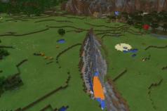 Майнкрафт сид 1.12 3 порталы. Сиды на Minecraft Pocket Edition (PE). Сид на деревню с болотом